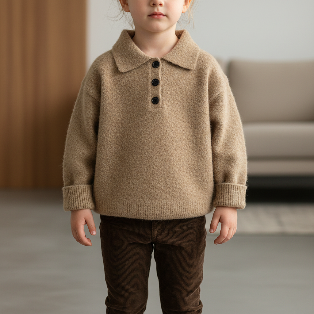 Nordspur | Turn Down Collar Knit Sweater