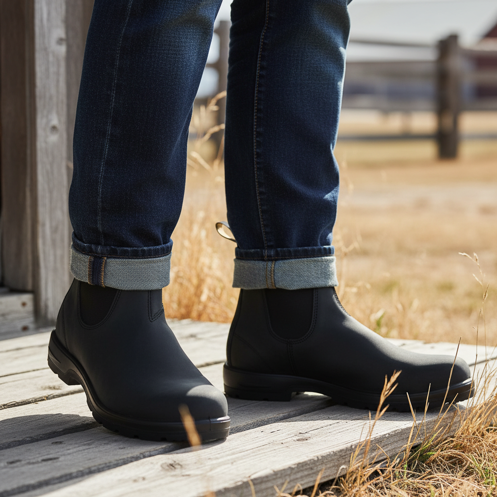 Nordspur | Unisex Leather Chelsea Boots