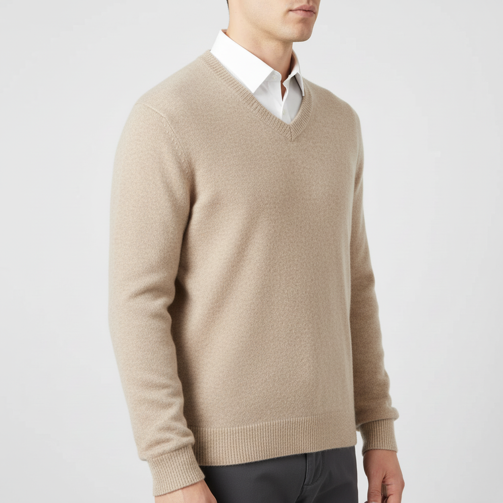Nordspur | V Neck Merino Pullover