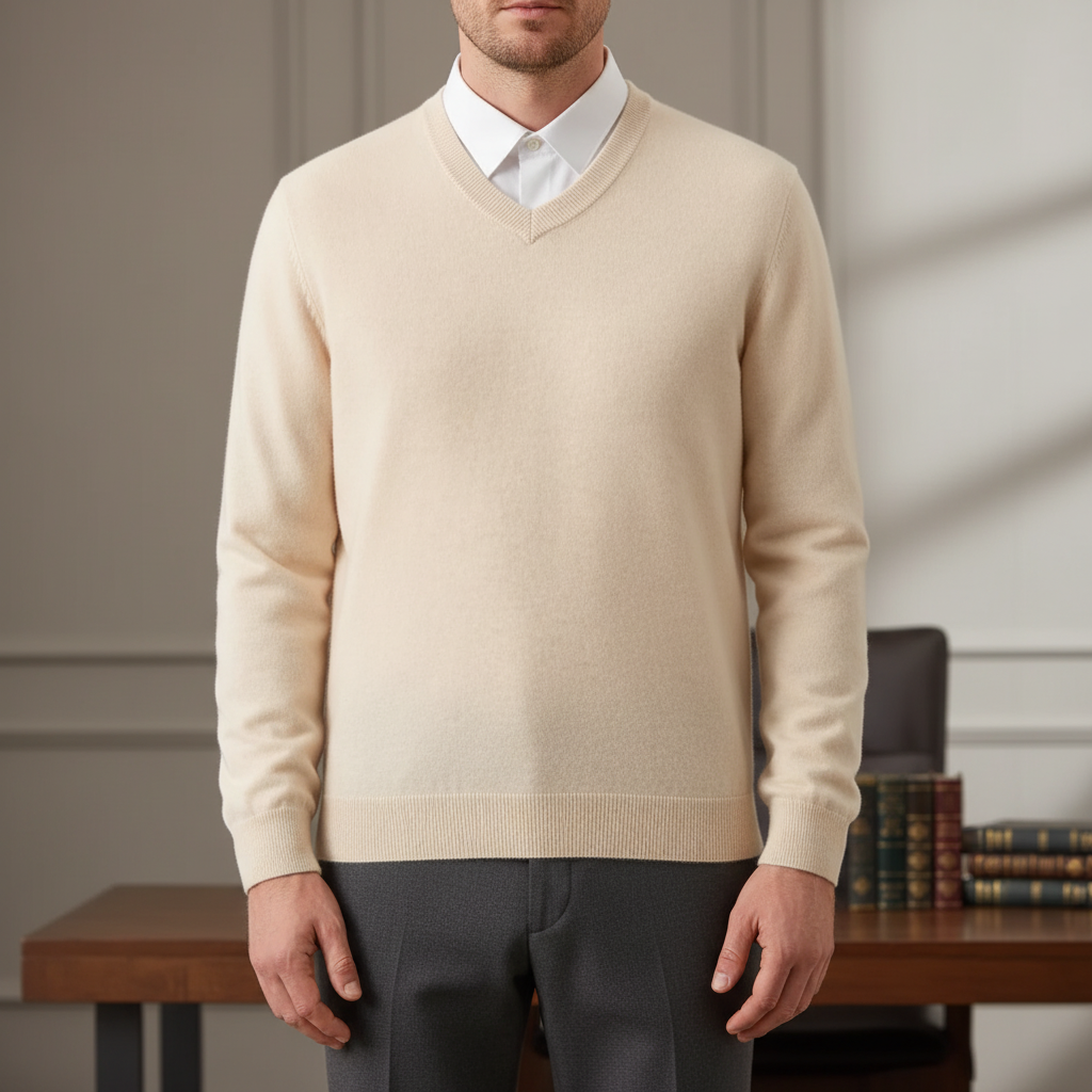 Nordspur | V Neck Merino Pullover