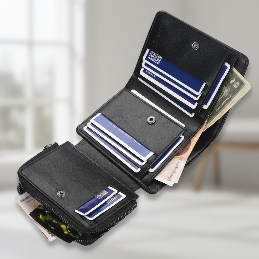 Nordspur | Vaultonix Compact Tri Fold Wallet