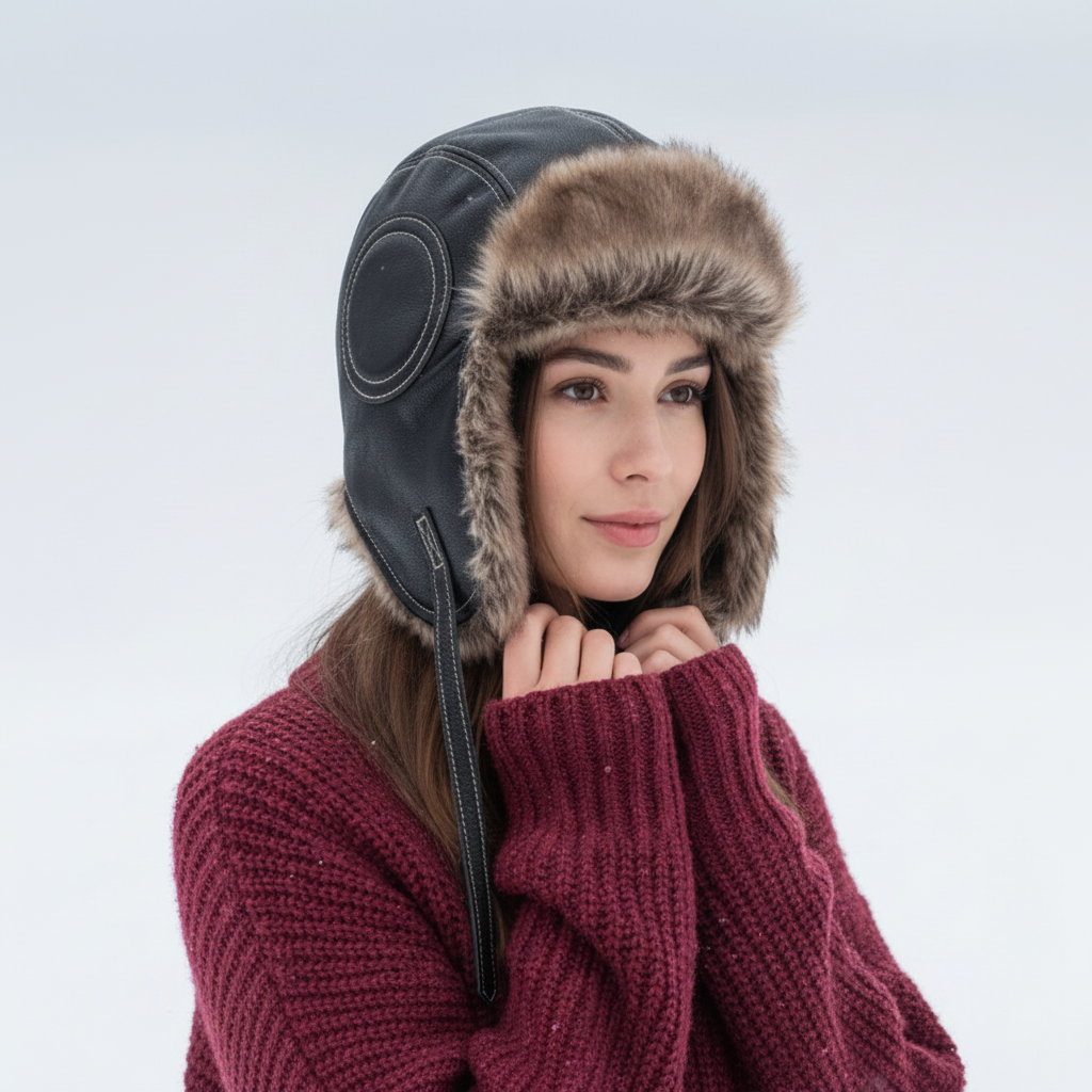 Nordspur | Vegan Leather Trapper Hat