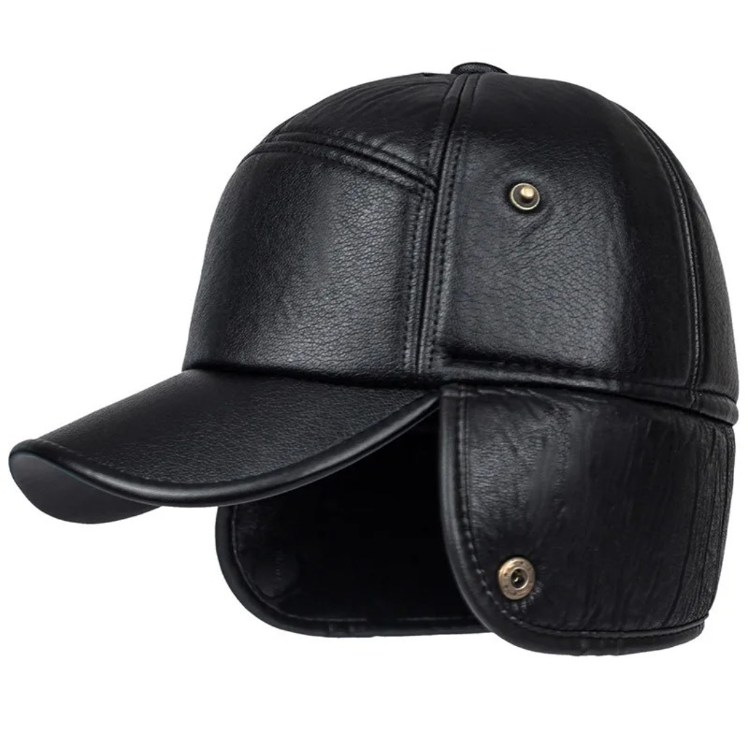 Nordspur | Vegan Leather Winter Cap