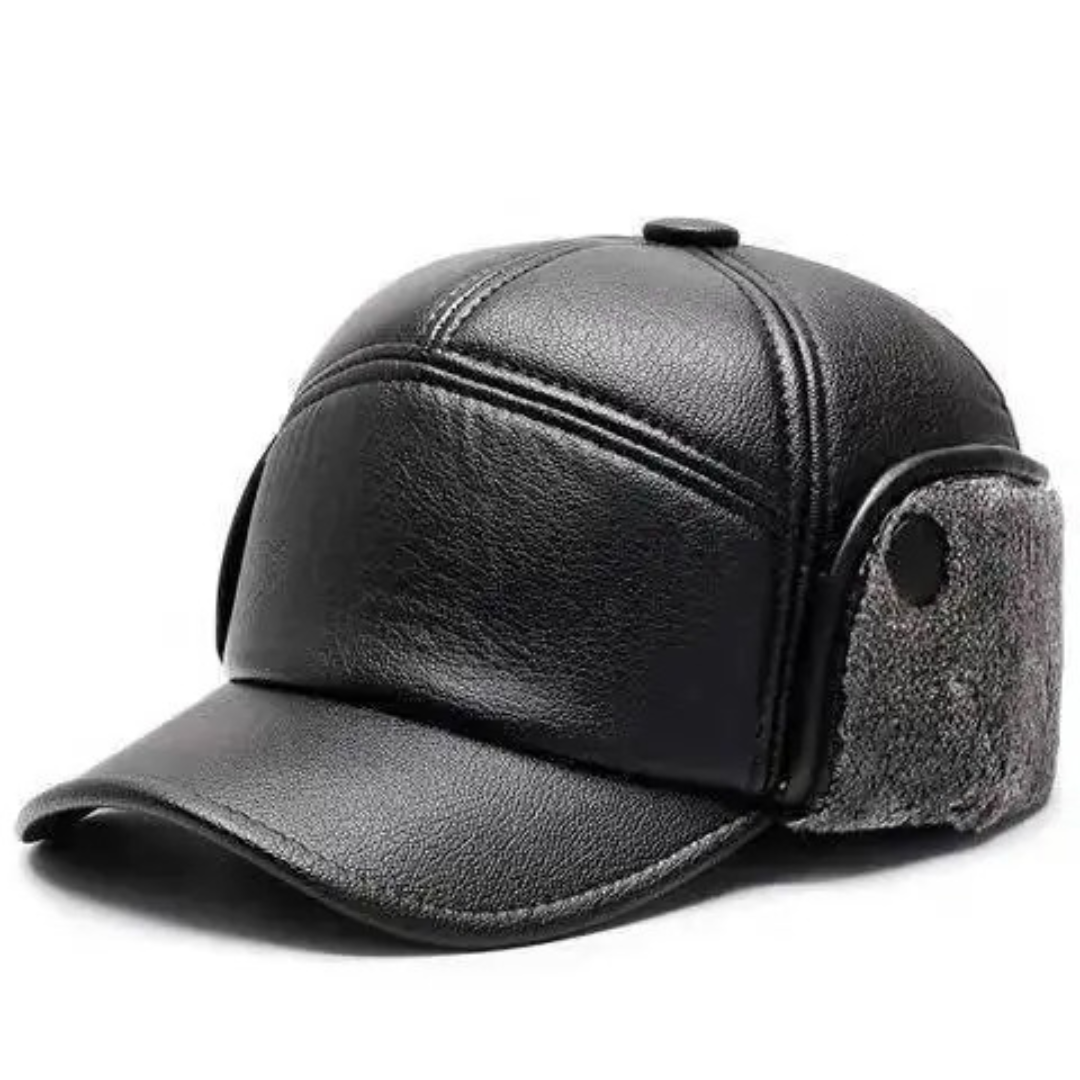 Nordspur | Vegan Leather Winter Cap