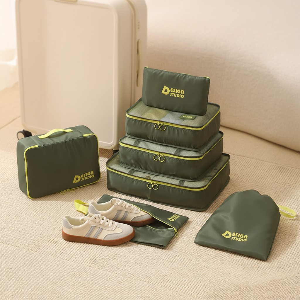 Nordspur | VeldoraPack Seven Piece Travel Organizer Set