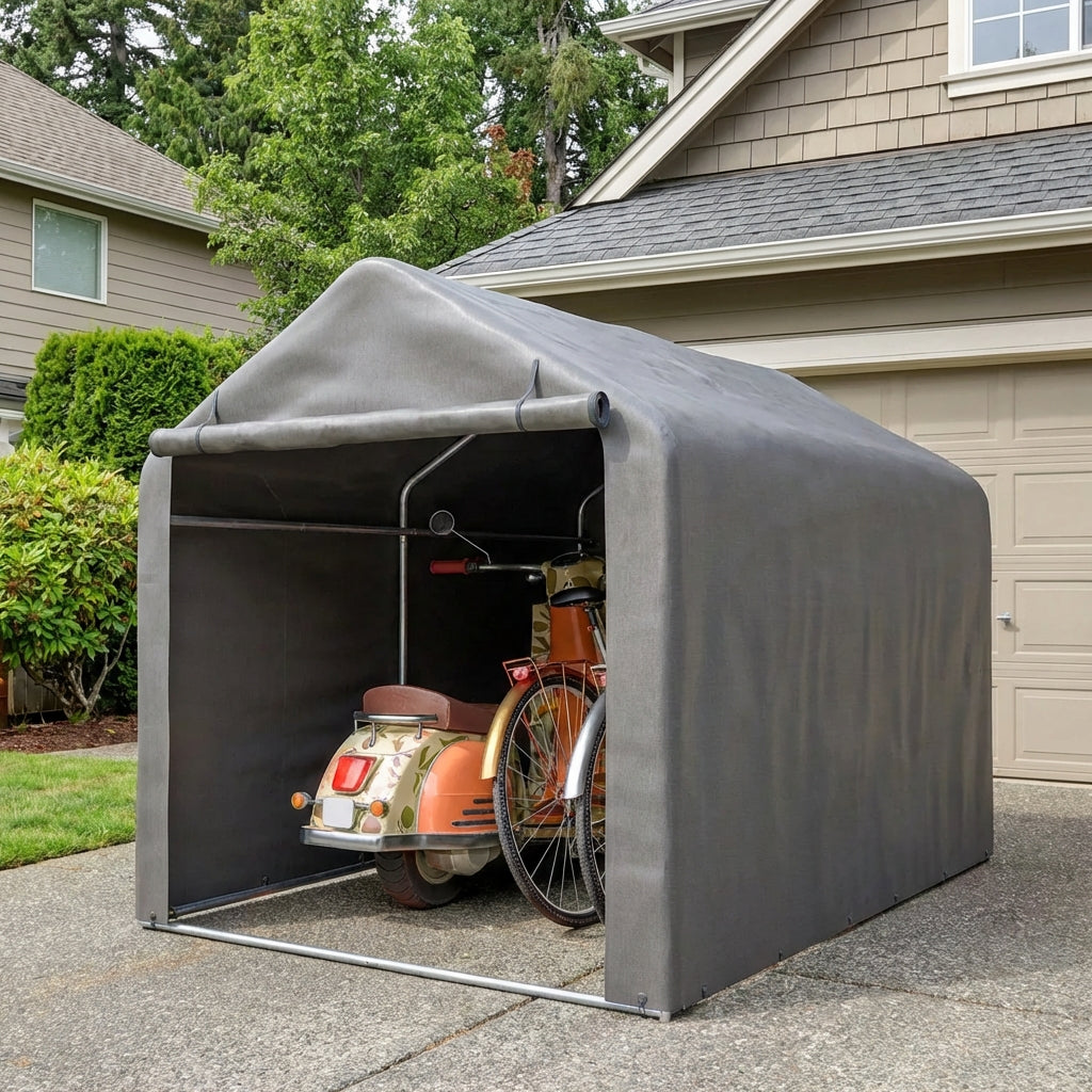 Nordspur | Veloshelter Compact Rolling Door Shelter