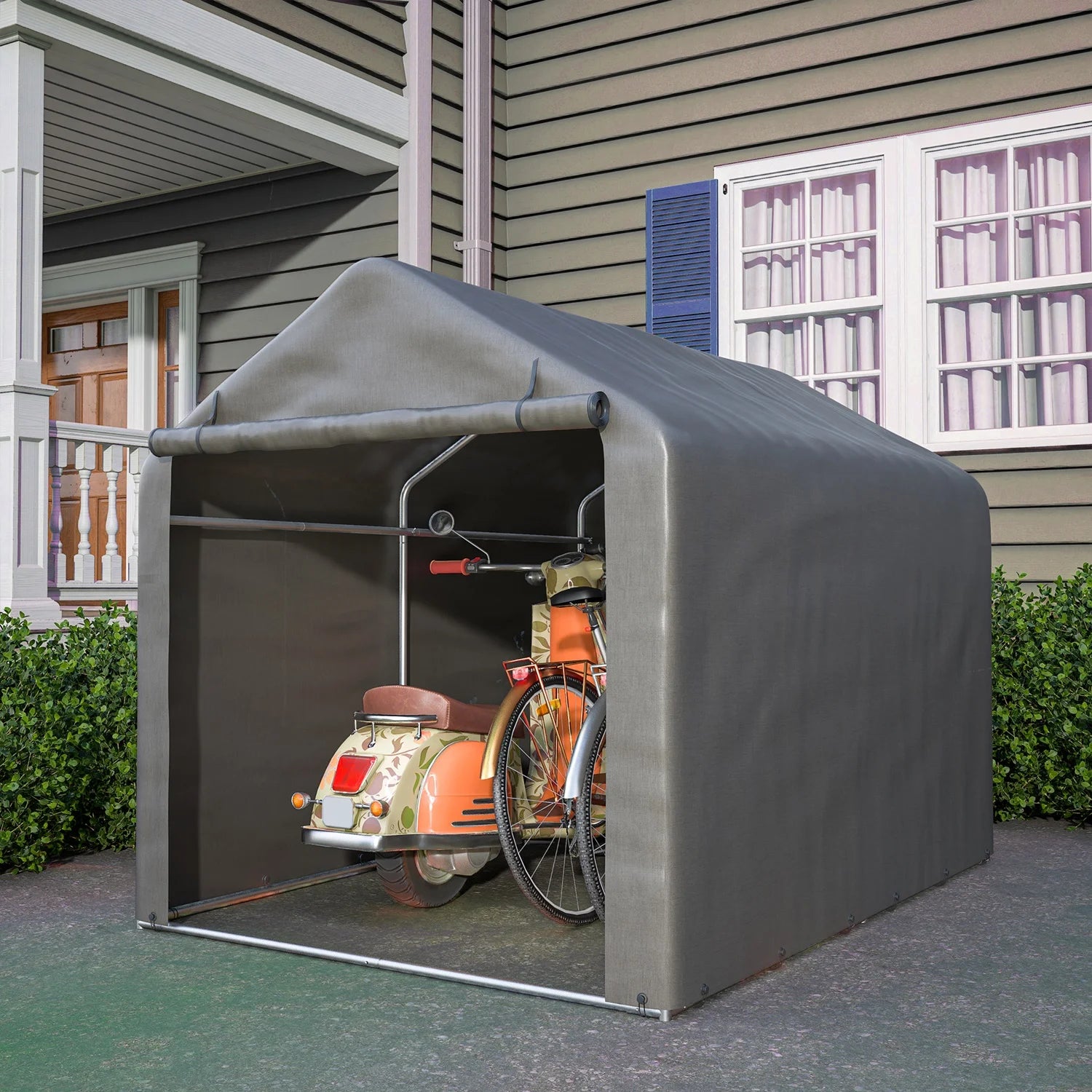 Nordspur | Veloshelter Compact Rolling Door Shelter