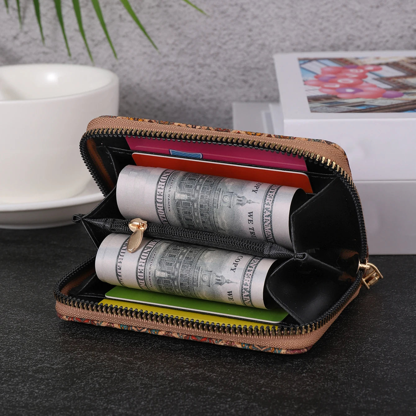 Nordspur | Vintarelle Compact Zippered Card Wallet