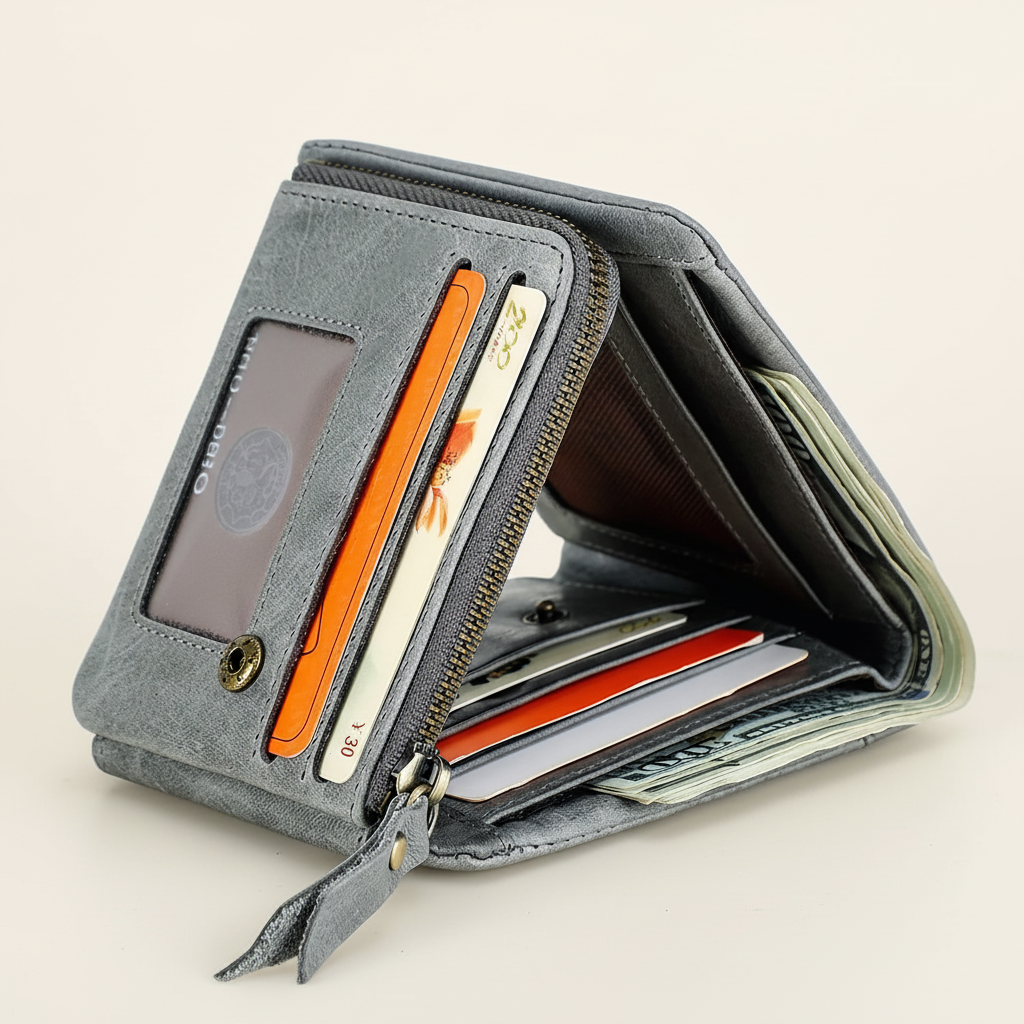 Nordspur | Vintoriq Vintage Trifold Men's Wallet