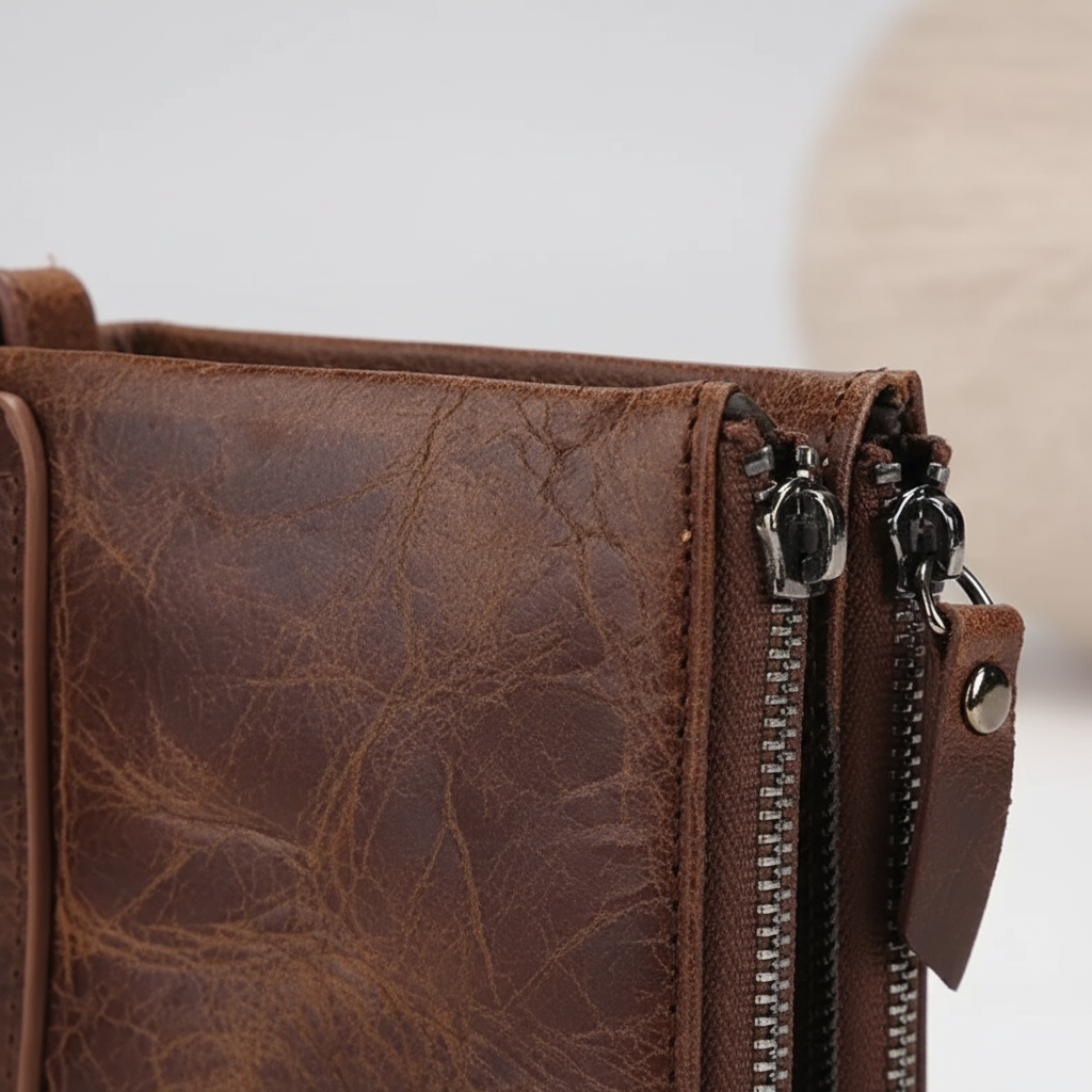 Nordspur | Vinturox Compact Zippered Coin Wallet