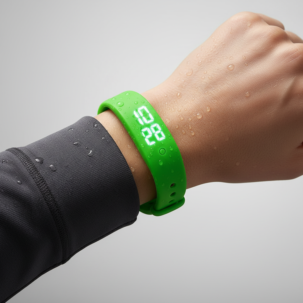 Nordspur | Waterproof Silicone Strap Smartwatch