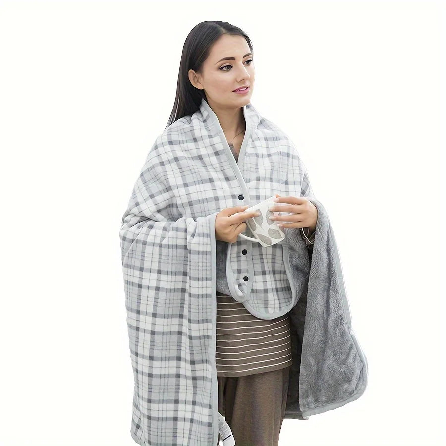 Nordspur | Wearable Flannel Shawl Blanket