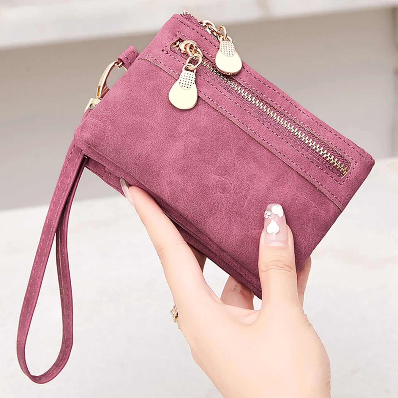 Nordspur | Zippette Short Fold Wristlet Wallet