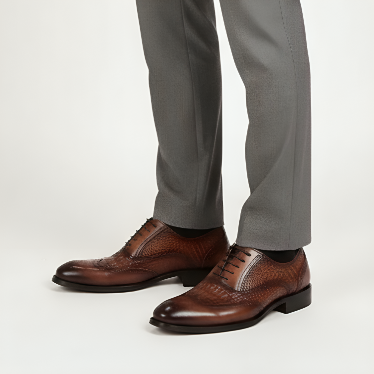 Nordspur | Leather Oxford Brogue Shoe